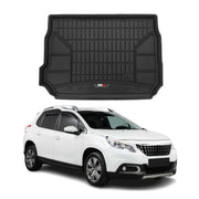 Tapis de Coffre pour Peugeot 2008 2013-2019 TPE Noir