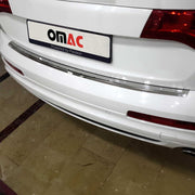 OMAC Protection de Pare-Chocs pour Audi Q7 4L 2006-2015 Inox finition brossée