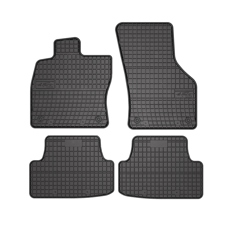 Tapis de Sol pour VW Golf 2012-2020 Caoutchouc Noir