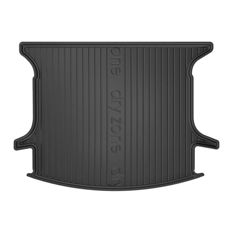 Tapis de coffre pour Nissan Qashqai +2 I 2006-2013 TPE Antidérapant Noir 1Pc