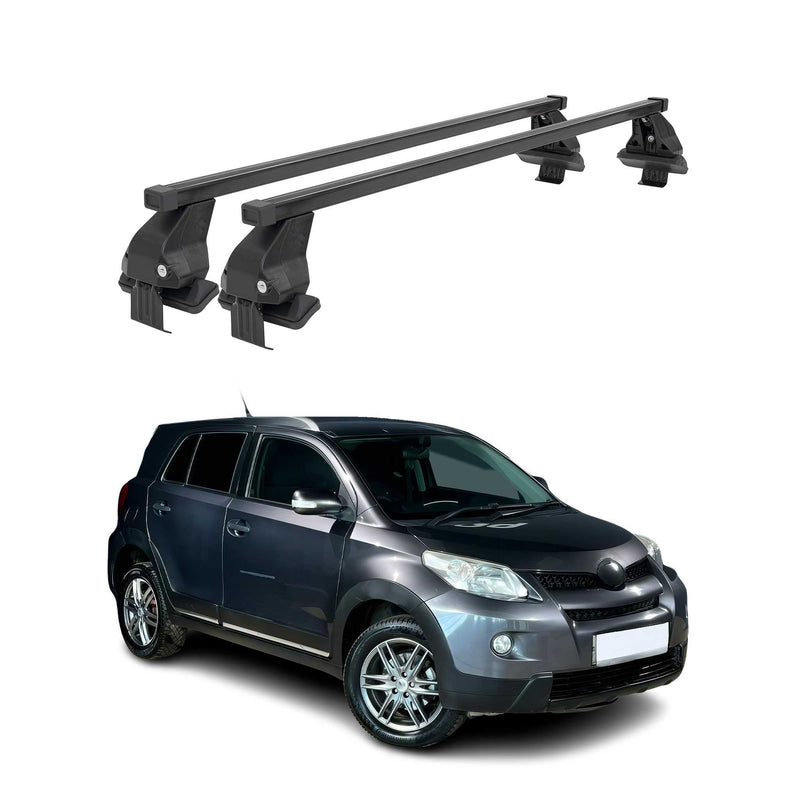 Barres Transversales Menabo pour Toyota Urban Cruiser 2009-2014 Noir
