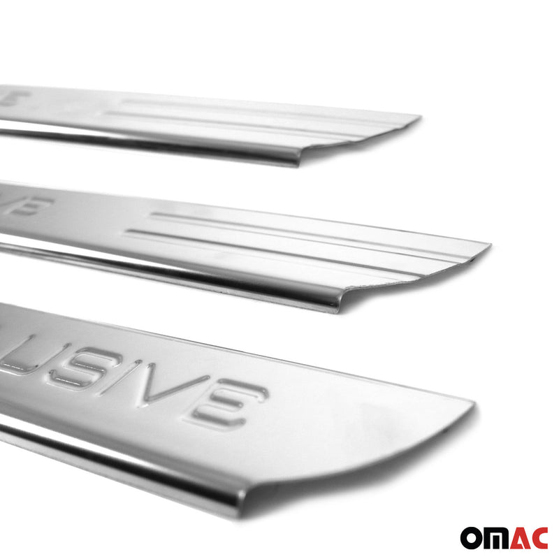 Couverture de Seuil de porte pour Toyota RAV4 2006-2012 inox chromé Exclusive 4x