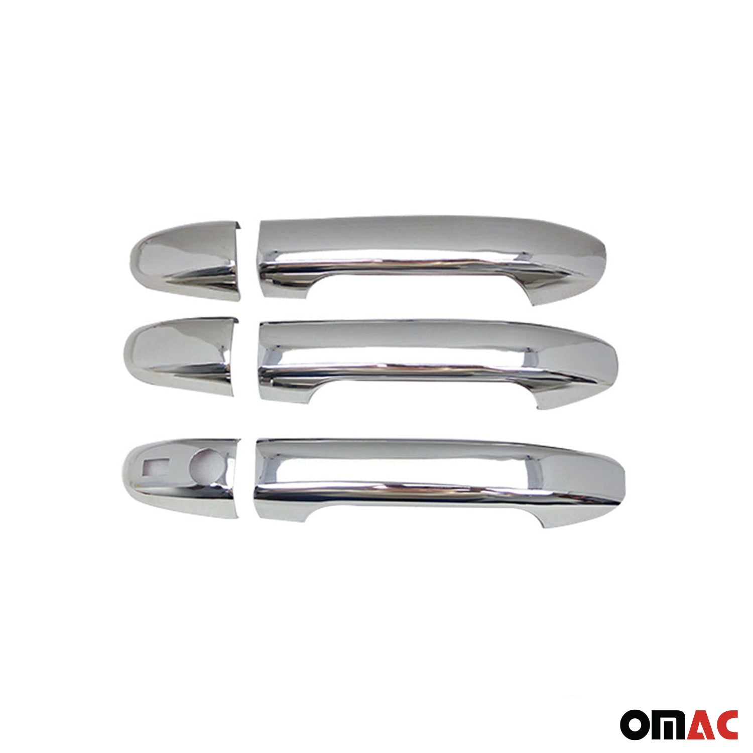 Couverture de poignée de porte pour Mercedes Vito W447 2014-2019 Acier Sans clé
