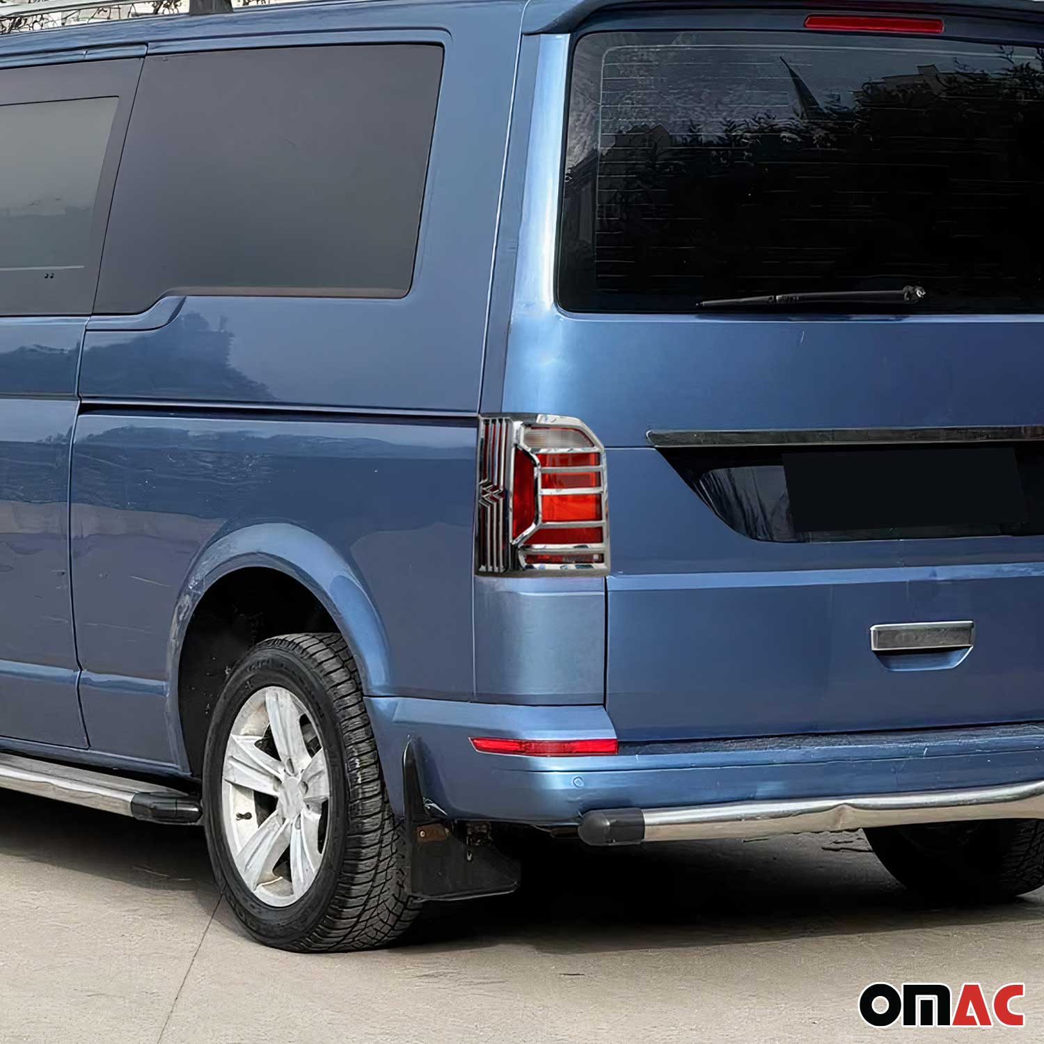 Cadre de Feu Stop Arrière pour VW T6 T6.1 Transporter tout 2015-2024 ABS Chromé