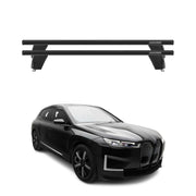 Menabo Barres de toit transversales pour BMW iX I20 2021-2026 Alu Noir