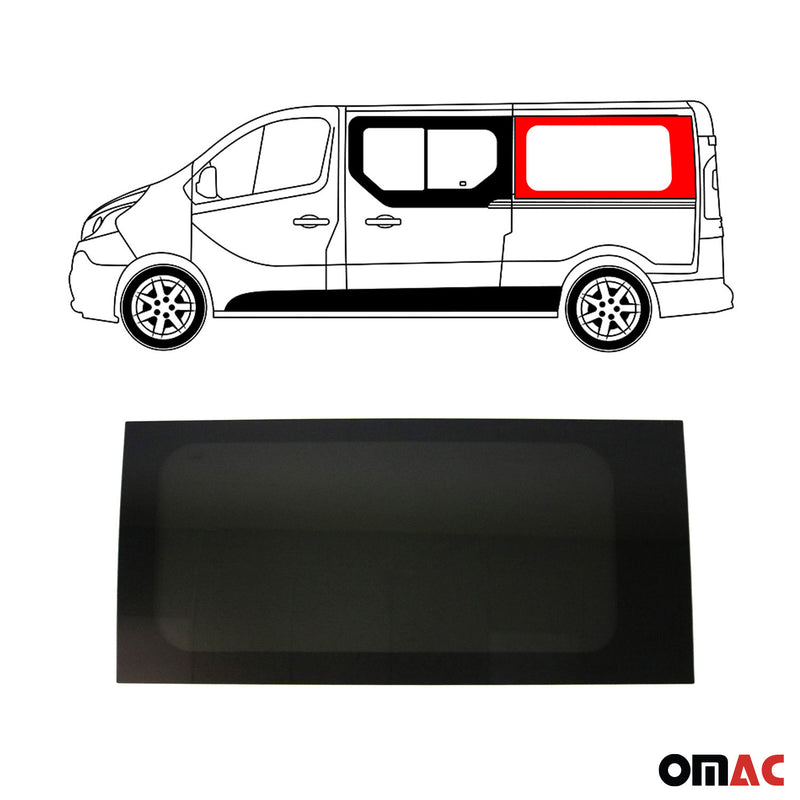 Vitre de Porte pour Renault Trafic 2001-2014 L2 Gauche Porte coulissante