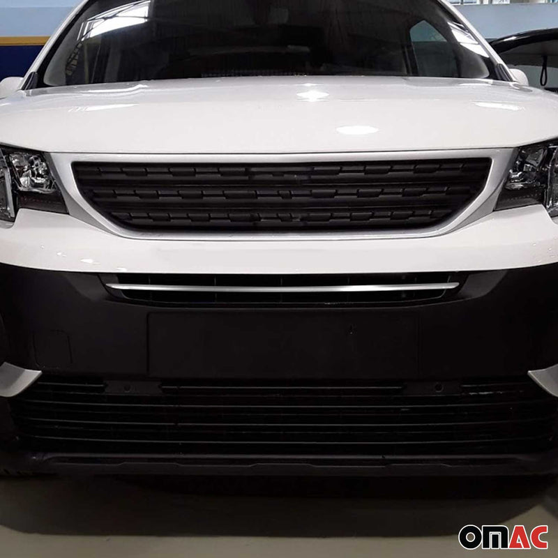 Solde Moulure De Grille De Calandre pour Peugeot Rifter 2018-2023 inox Chromé