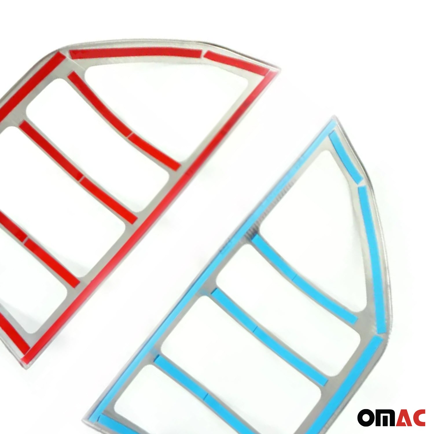 Cadre de Feu Stop Arrière pour Mercedes Sprinter 1995-2006 acier inox 2 Pcs