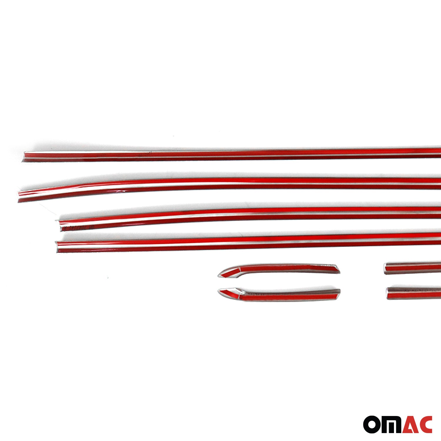 Garniture Baguette de Vitre pour Toyota Corolla Berline 2019-2026 inox 8Pcs