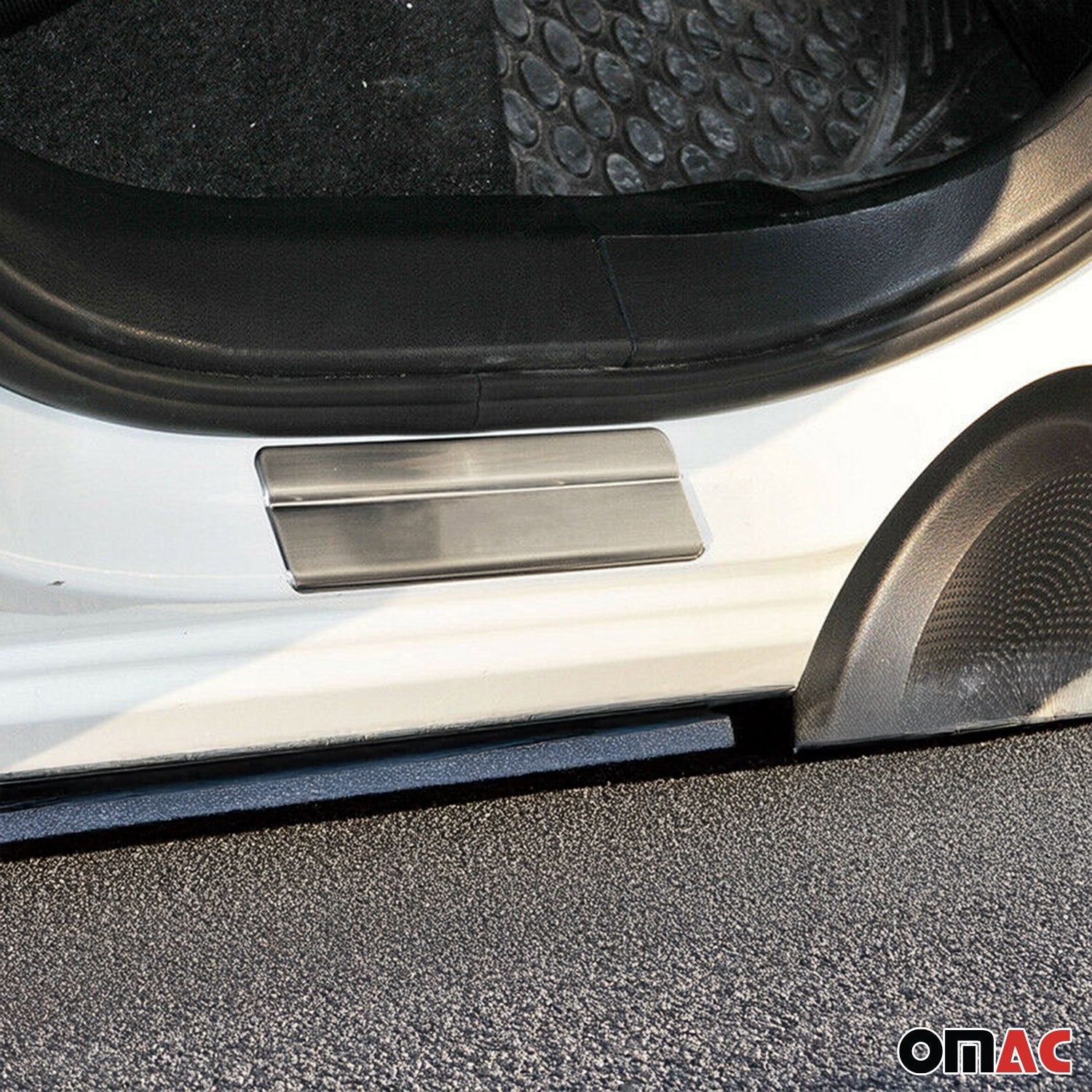 Couverture de Seuil de porte pour Nissan Qashqai 2006-2014 acier inox chromé 4x