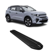 Marche-pieds pour Citroen C3 Aircross / e-C3 Aircross 2024-2026 Alu Noir 2x