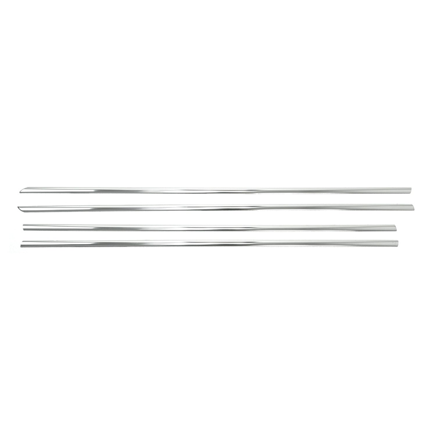 Garniture de Fenêtre pour Opel Astra H Berline 2004-2009 Acier Inox 4Pcs