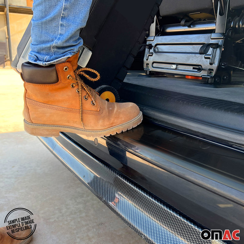 Protection Seuil de Pare-chocs Arriére Pour Opel Vivaro 2019-2024 L1-L2 Inox