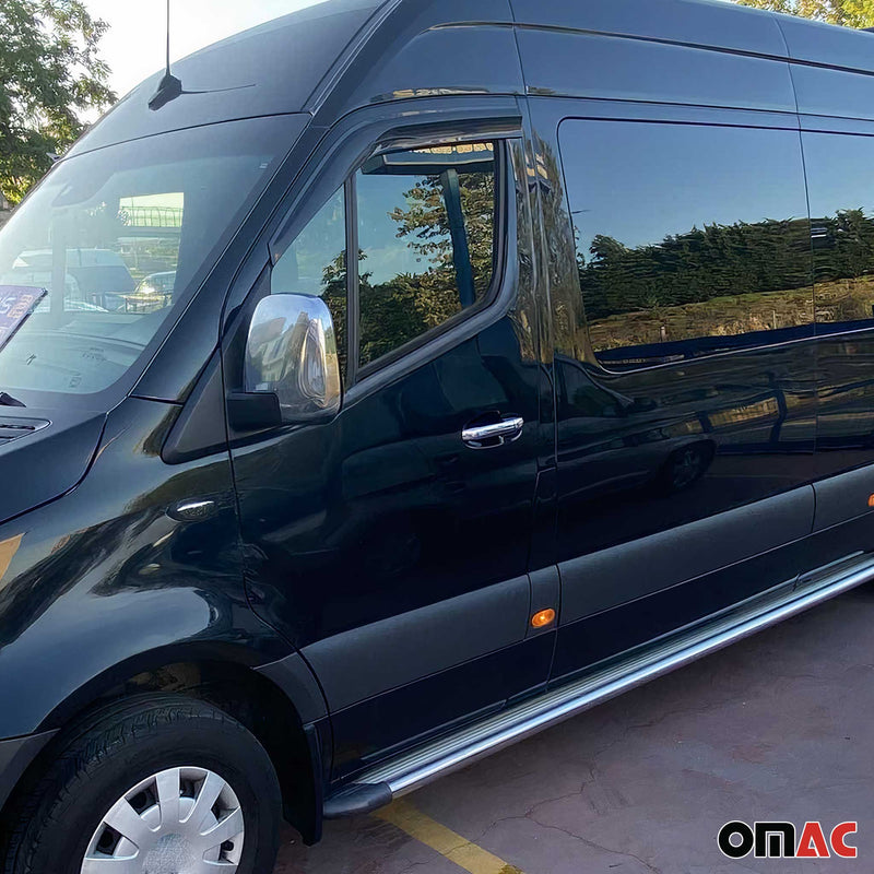 Couverture de poignée de porte pour Mercedes Sprinter 2018-2025 Acier 10Pcs