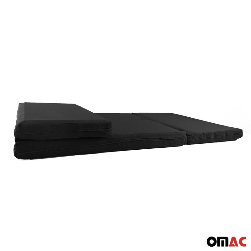 Matelas de Camping Pliable pour Mercedes Sprinter W906 2006-2018 Noir Polyester