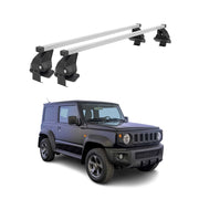 Barres de toit transversales pour Suzuki Jimny 2018-2026 Gris