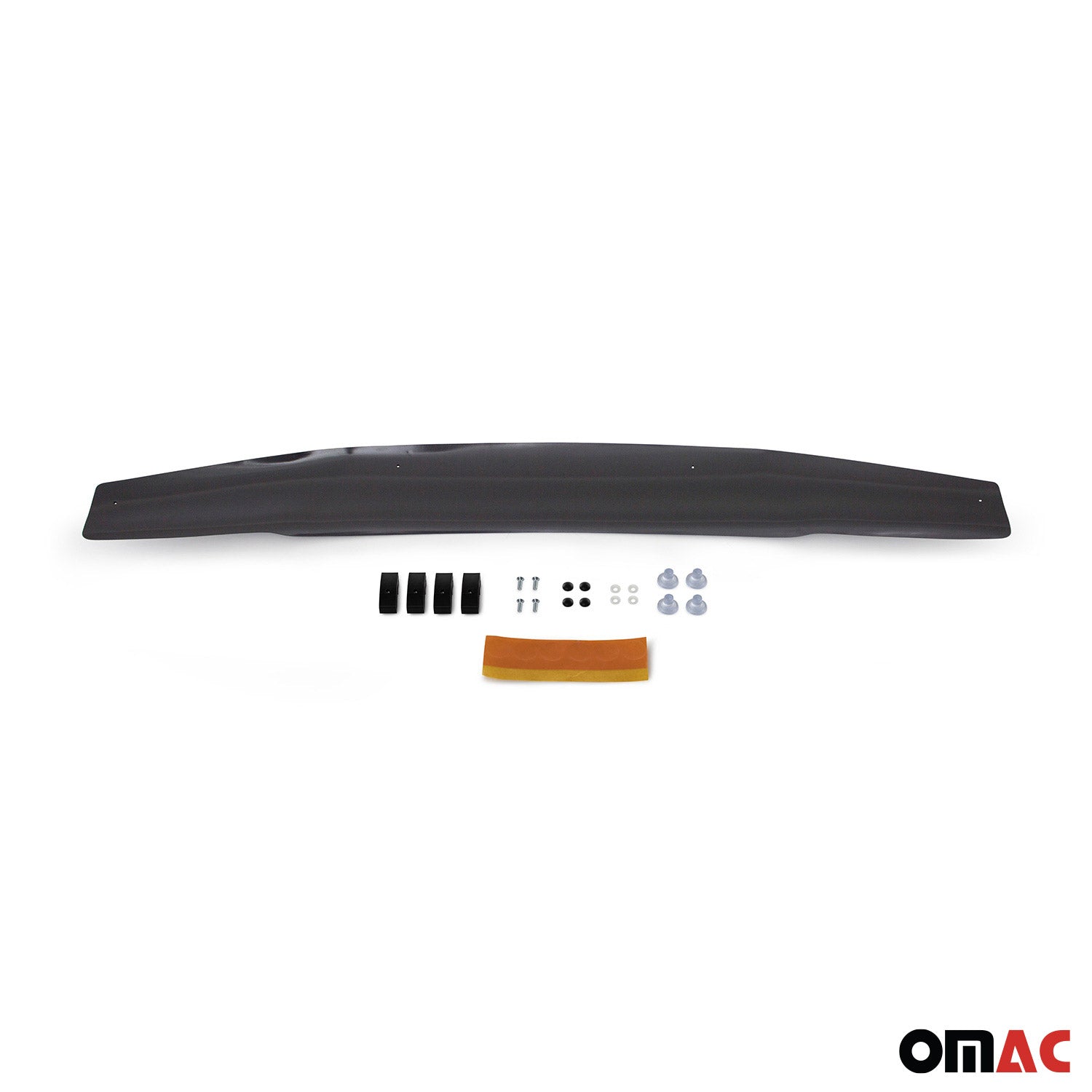 Deflecteurs d'air capot de voiture pour Nissan Navara D40 2005-15 Acrylique Noir