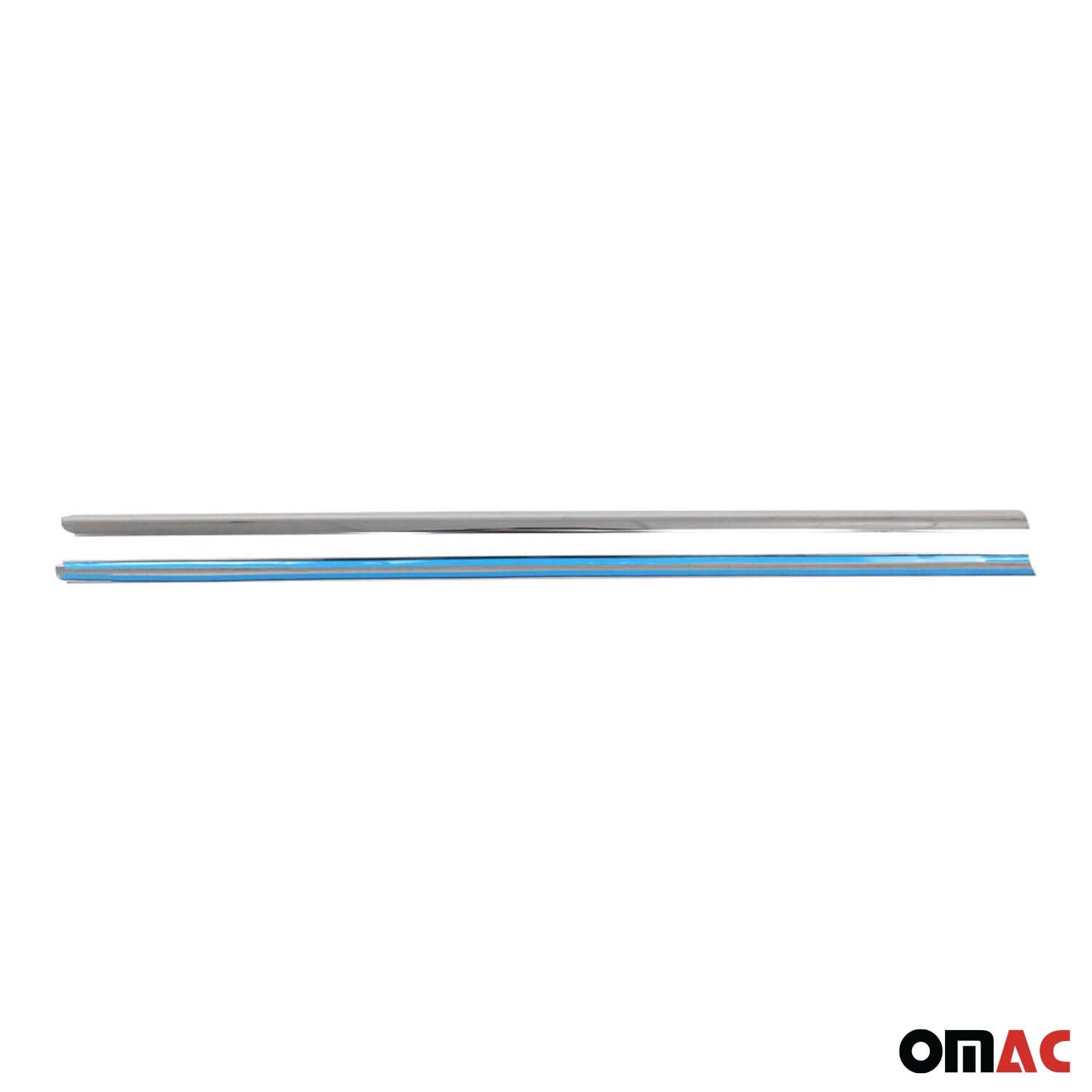 Garniture de Fenêtre pour Citroen C2 HB 2003-2009 Acier Inox 2Pcs