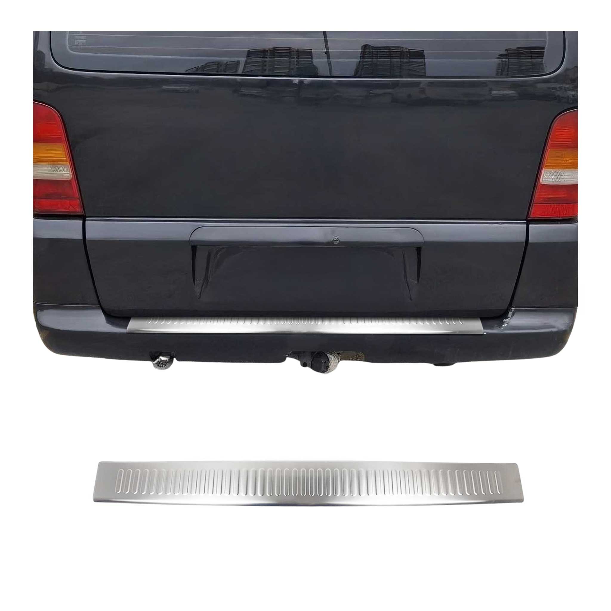 Protection de Pare-Chocs pour Mercedes Vito W638 1996-2003 Inox brossée