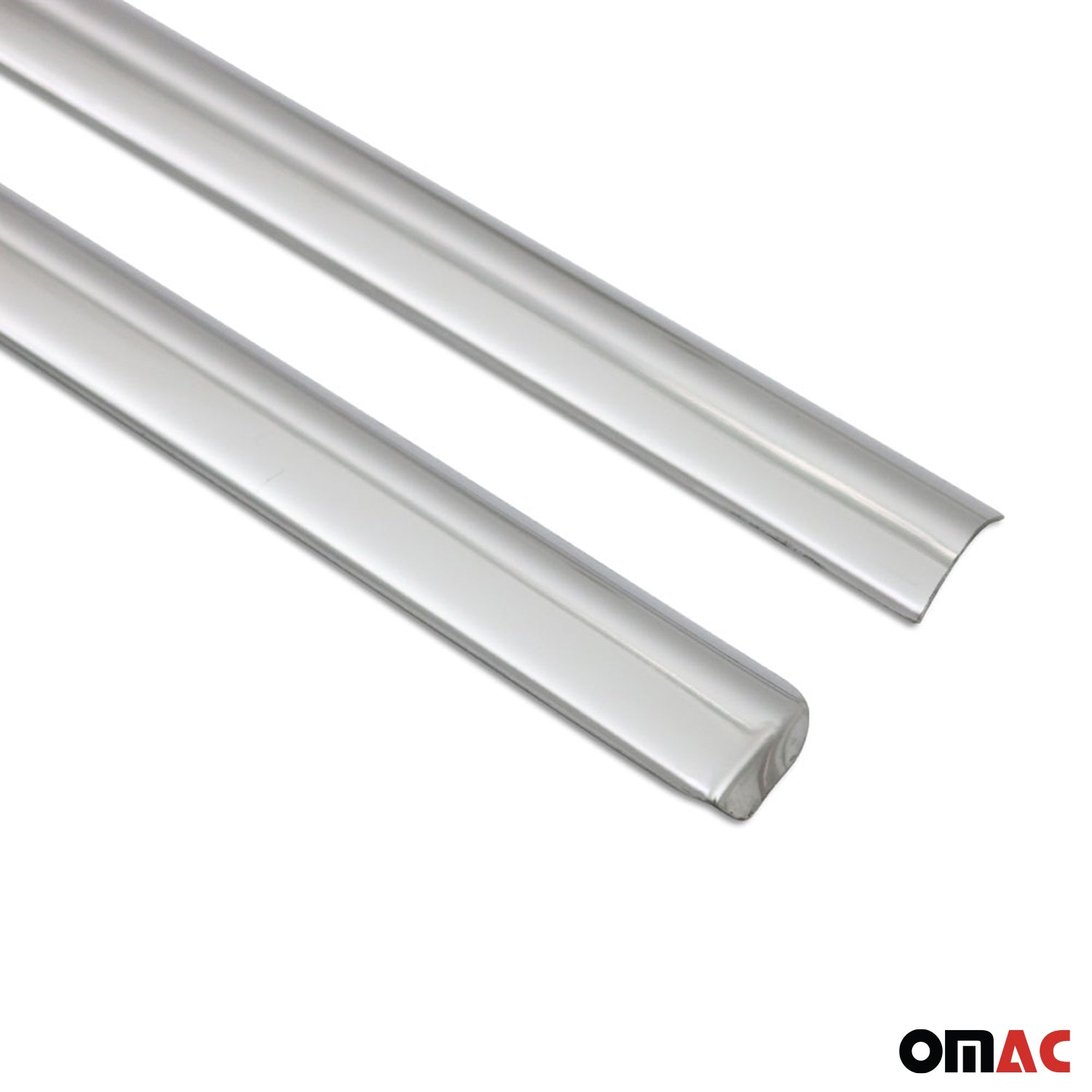 Baguettes pour contour Latérales pour Mercedes Viano 2003-2014 inox chrome