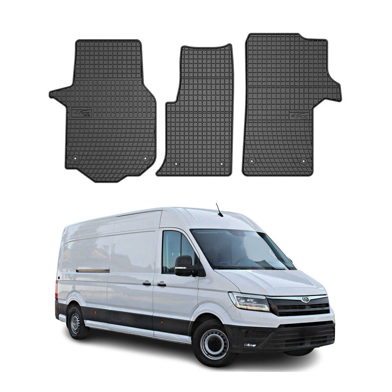 Tapis De Sol pour MAN TGE 2017-2022 Caoutchouc Noir