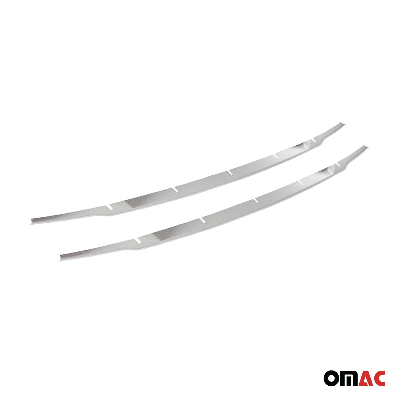 Moulure de Grille de Calandre pour Ford Transit Courier 2017-2022 Chromé 2Pcs