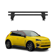 Menabo Barres de toit transversales pour Renault 5 E-Tech 2024-2025 Alu Noir 2x