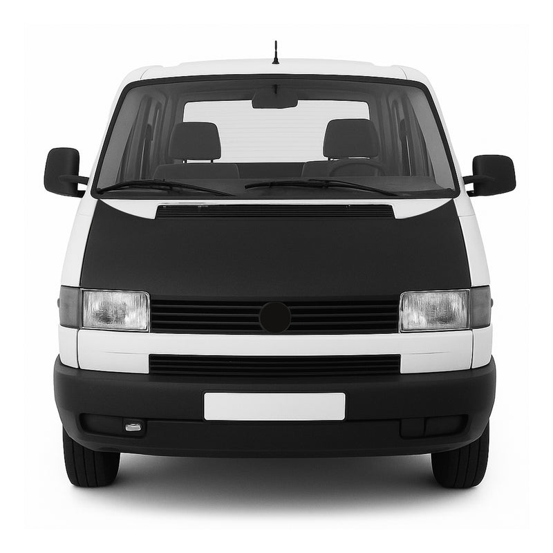 Protège Capot pour VW Transporter T4 1990-2003 Masque de voiture vinyle Noir