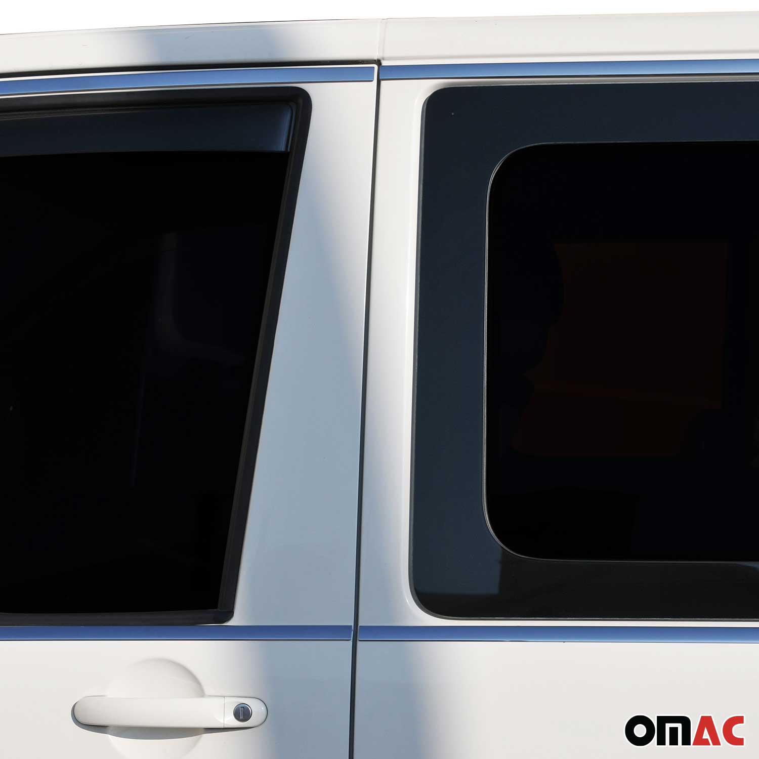 Baguettes pour contour latérales pour VW T6 T6.1 2015-2024 14pcs en inox chrome