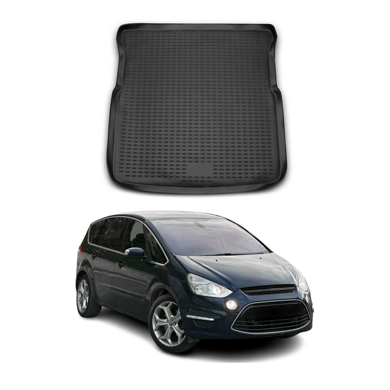 Tapis de Coffre pour Ford S-Max 2006-2014 TPE