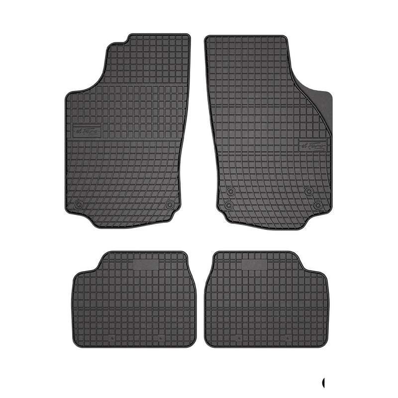 Tapis de Sol pour Opel Corsa C 2000-2006 Caoutchouc Noir