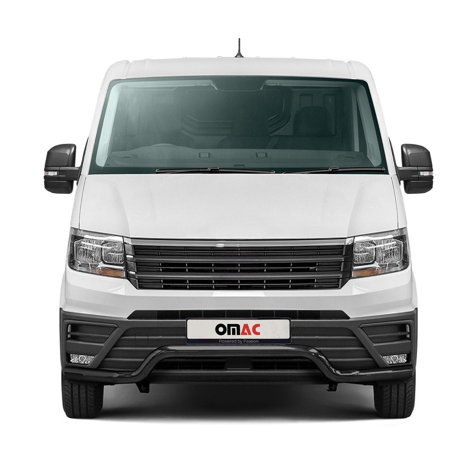 Pare-Buffle Avant Pour VW Crafter 2017-2026 Acier Noir