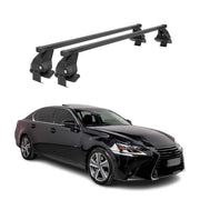 Barres Transversales Menabo pour Lexus GS L10 2011-2020 Noir