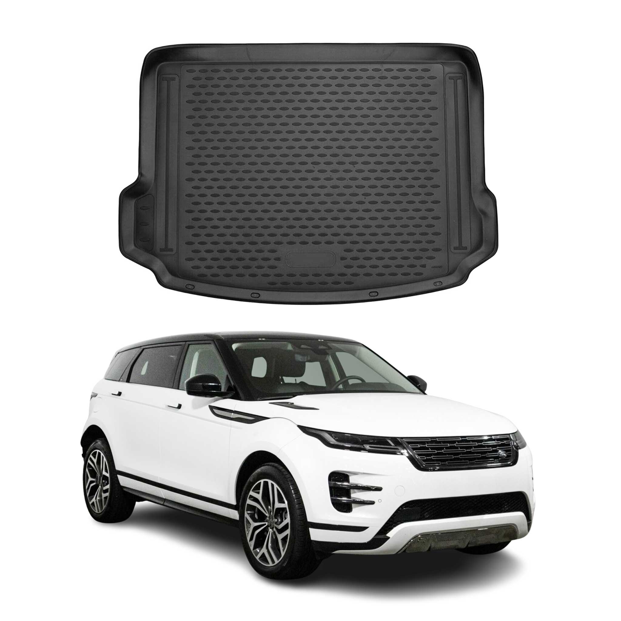 OMAC Tapis de coffre pour Land Rover Range Rover Evoque L551 2019-2026 en Noir