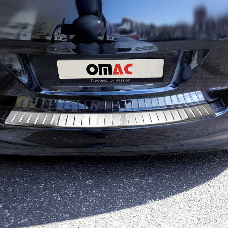 Protection Seuil de Pare-chocs Arriére pour VW Golf 2009-2013 Acier Inox Brosser