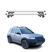 Barres de toit pour Land Rover Freelander L314 1996-2006 90kg Alu Gris