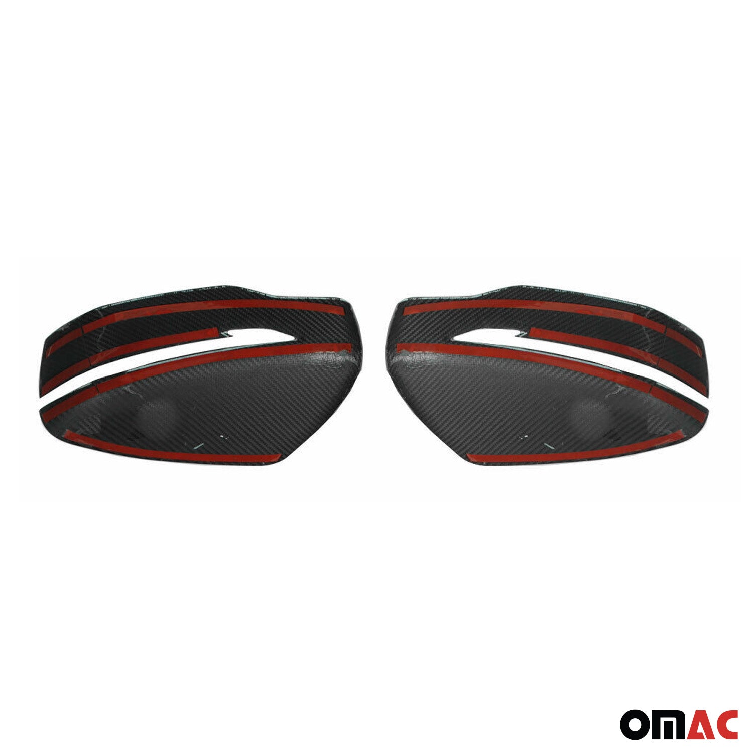 Coques de Rétroviseurs pour Nissan Juke 2014-2019 en Carbone Noir