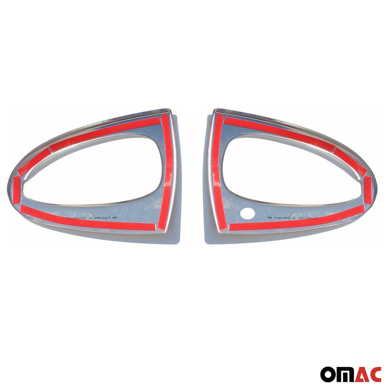 Cadres de poignées de porte intérieures pour Smart Fortwo W451 2007-2014 2Pcs