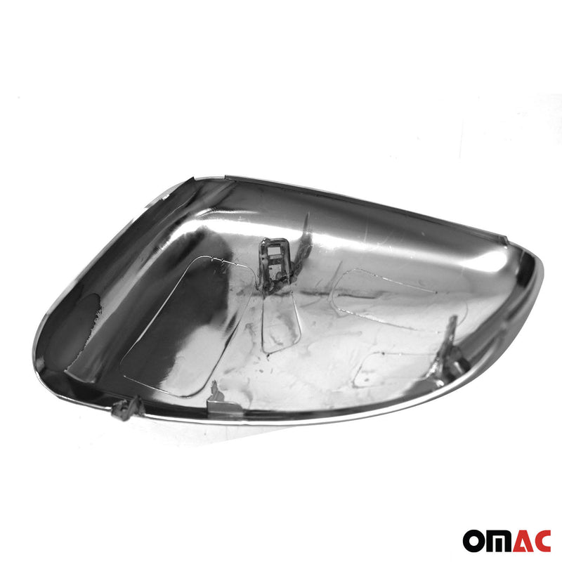 Coques de Rétroviseurs pour Renault Grand Scenic 4 2015-2023 2x ABS Chromé