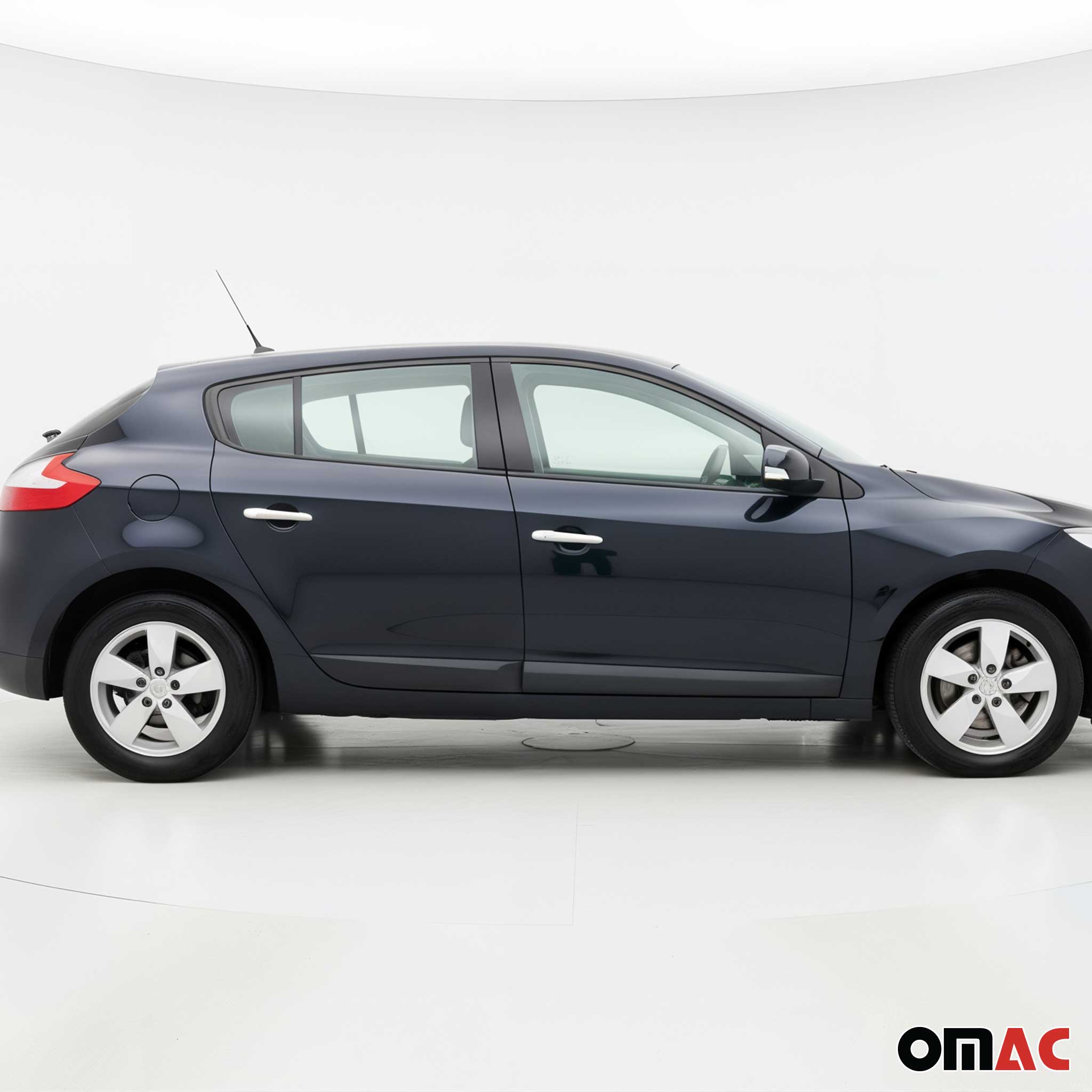 Couverture Poignée de porte pour Renault Fluence 2010-2021 Satin Chromé 4x