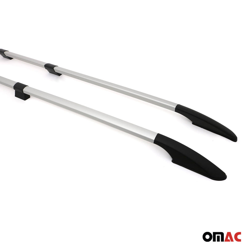 2006-2024 Peugeot Boxer II Barres de toit longitudinales  L3 H2 Alu Silber 2x