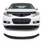 Deflecteurs d'air capot de voiture pour Honda Civic 2012-2016 Acrylique Noir