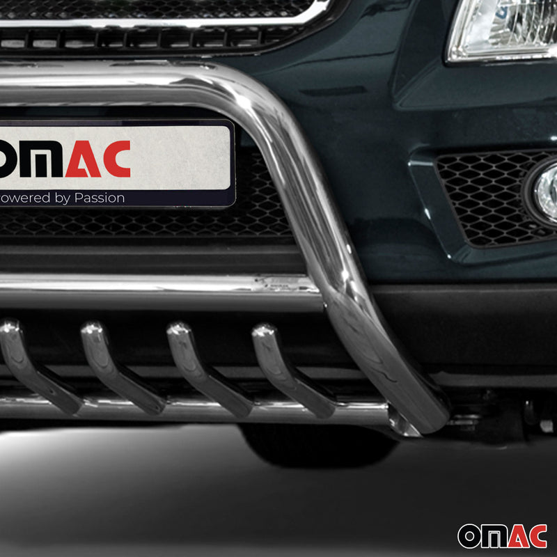 Pare-Buffle Avant Pour Kia Sportage 2008-2010 en Acier Inoxy Argent