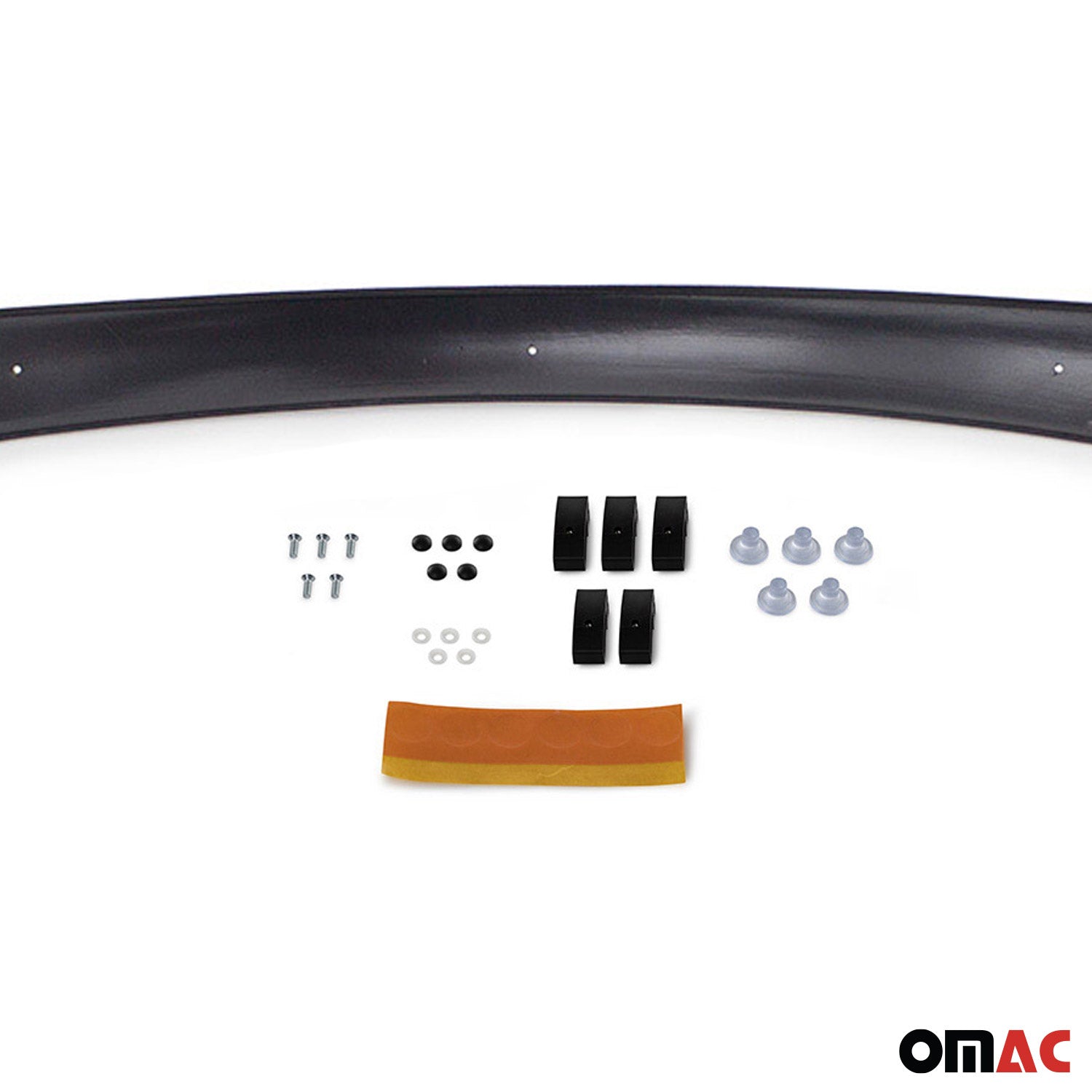 Deflecteurs d'air capot de voiture pour Isuzu D-Max 2012-2018 Acrylique Noir