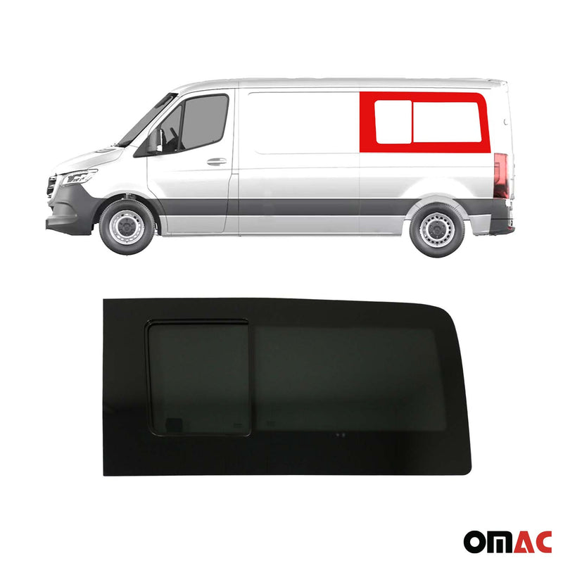 Vitre Porte pour Mercedes Sprinter W906 2006-2018 L2 Gauche non coulissante