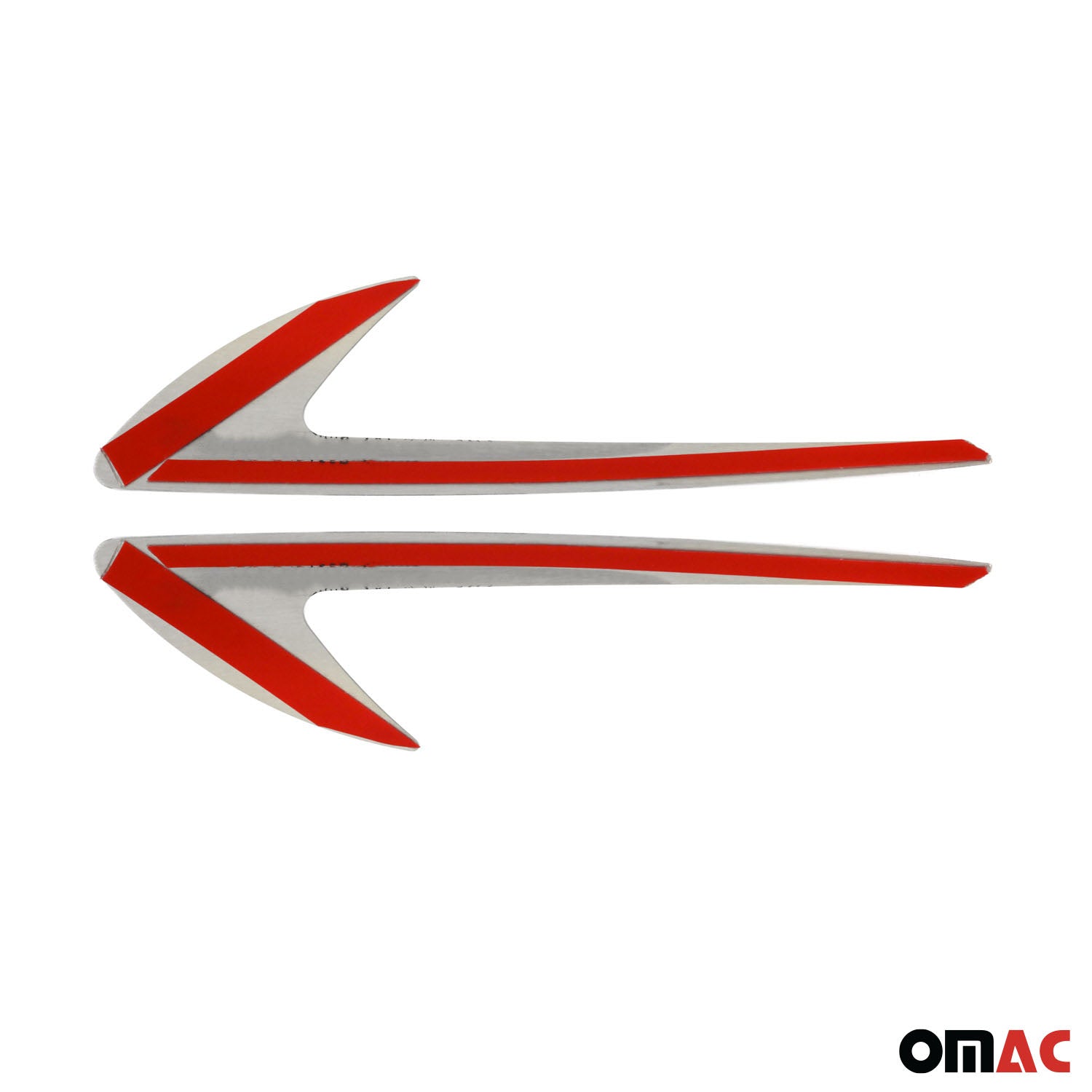 Bandes décoratives latérales chromées pour Togg T10X T10F 2023-2025 inox 2Pcs