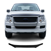 Deflecteurs d'air capot de voiture pour Ford Ranger 2005-2009 Acrylique Noir