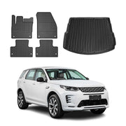 Kit Tapis de sol et coffre pour Land Rover Discovery Sport 2014-2019 TPE Noir