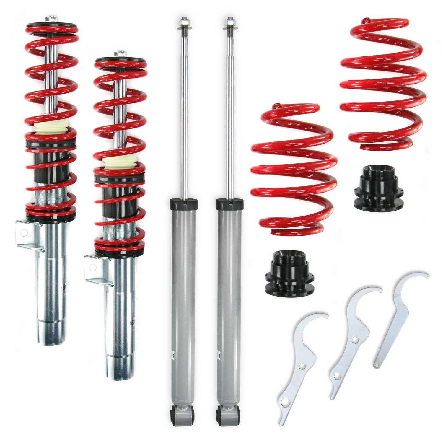 Kit Suspension + Amortisseur pour BMW Series 3 E46 / E46 Break 1998-2005