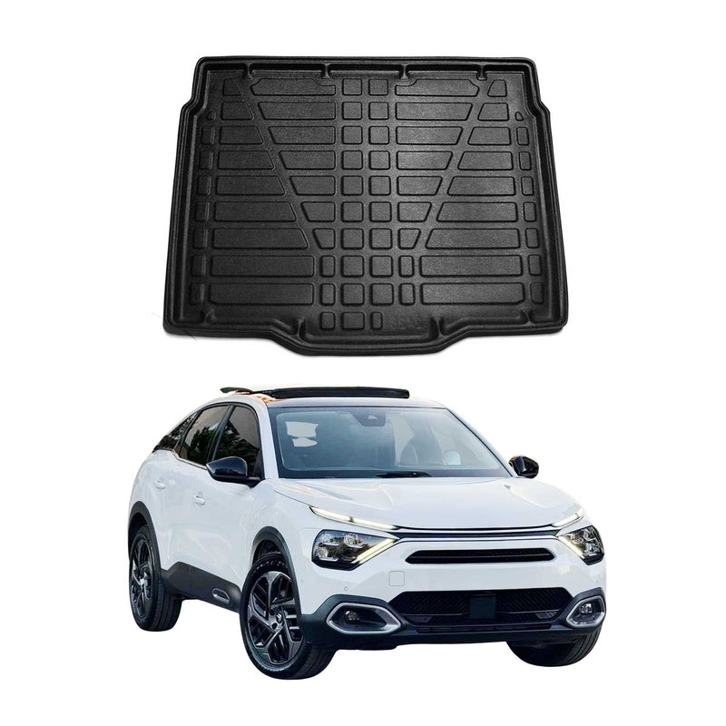 Tapis de Coffre pour Citroen C4 2020-2025 en TPE Noir